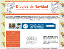 Tablet Screenshot of dibujosdenavidad.net